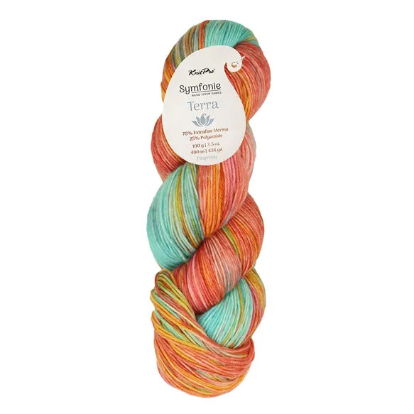 Symfonie Yarns - Terra - Variegated - mystic lagoon - VR2029