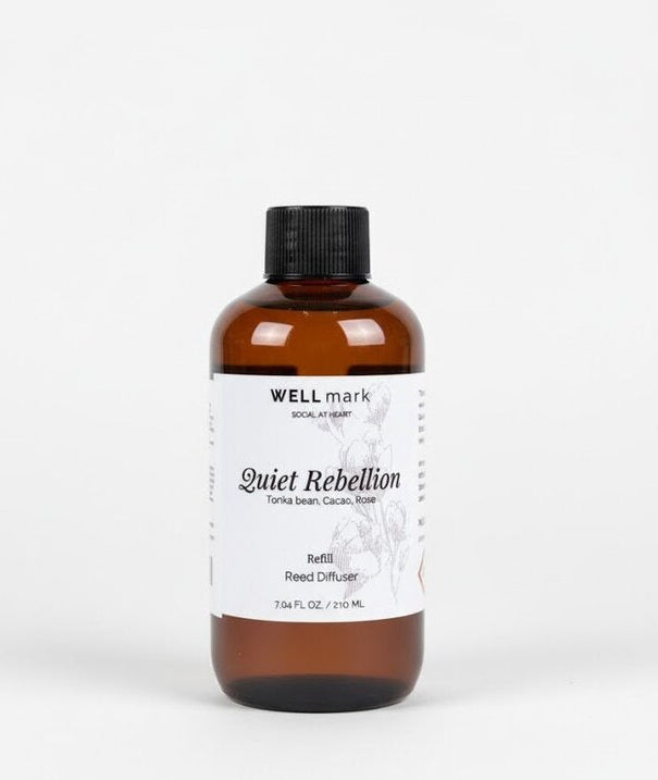WELLmark - Quiet Rebellion - Refill Geurstokjes - 200ml