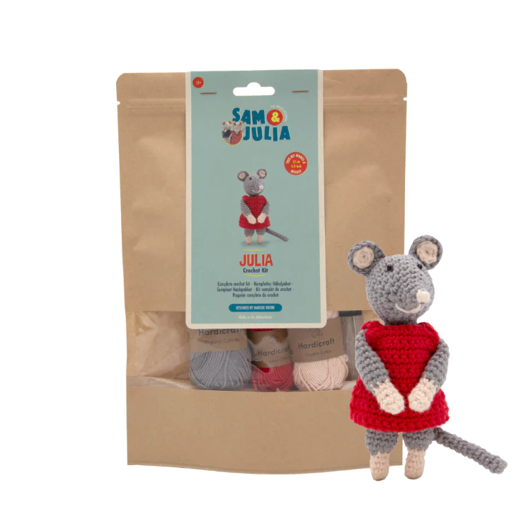 Sam & Julia - Het Muizenhuis - Haakpakket Julia