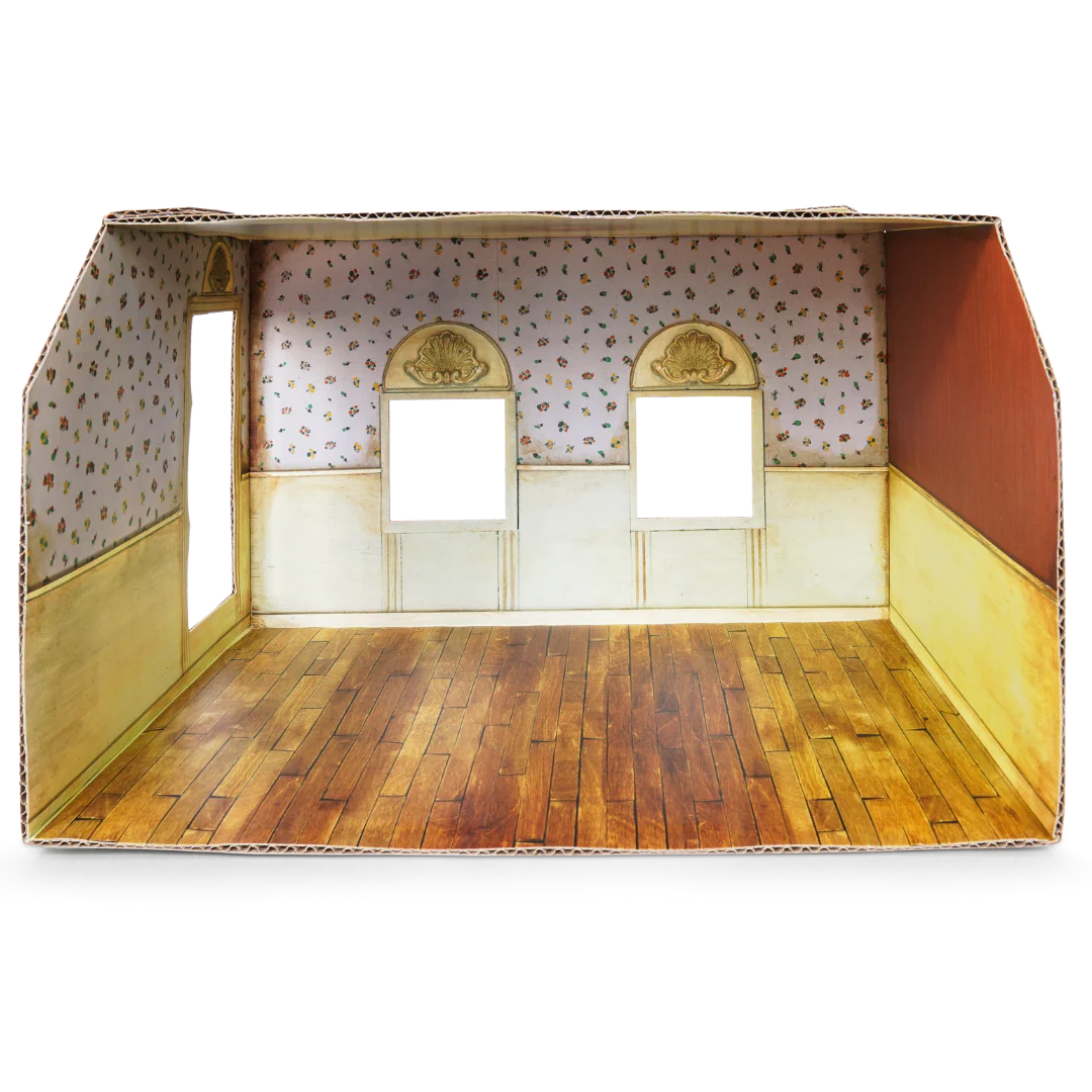 Sam & Julia - Het Muizenhuis - Kartonnen Miniatuur Woonkamer