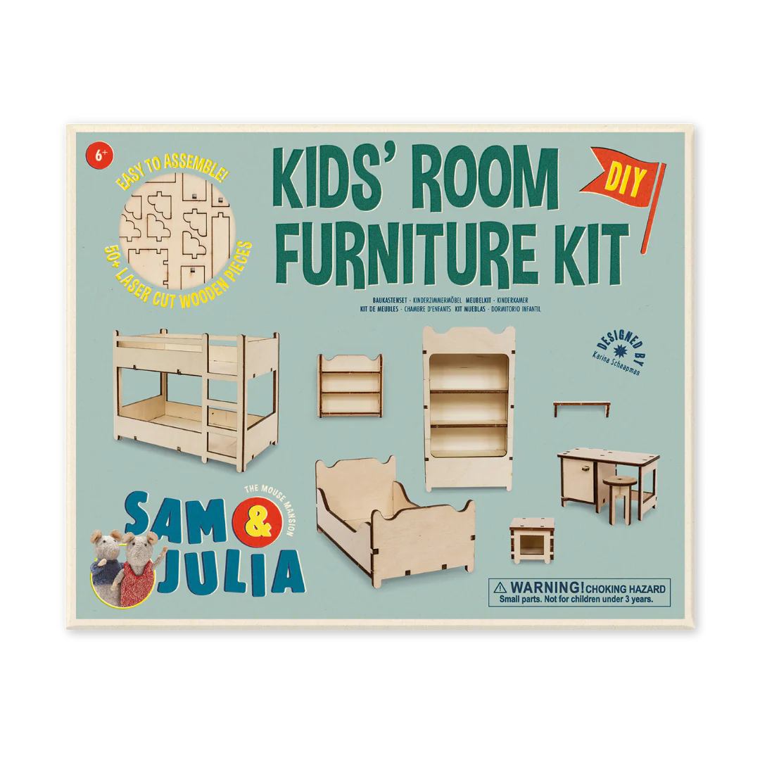 Sam & Julia - Het Muizenhuis - Meubelkit Kinderkamer