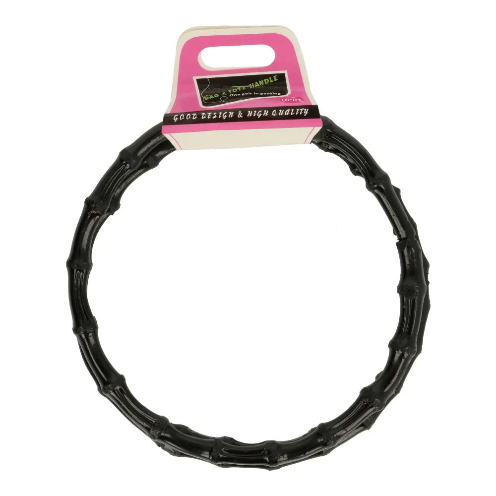 Tasbeugel kunststof 20cm zwart