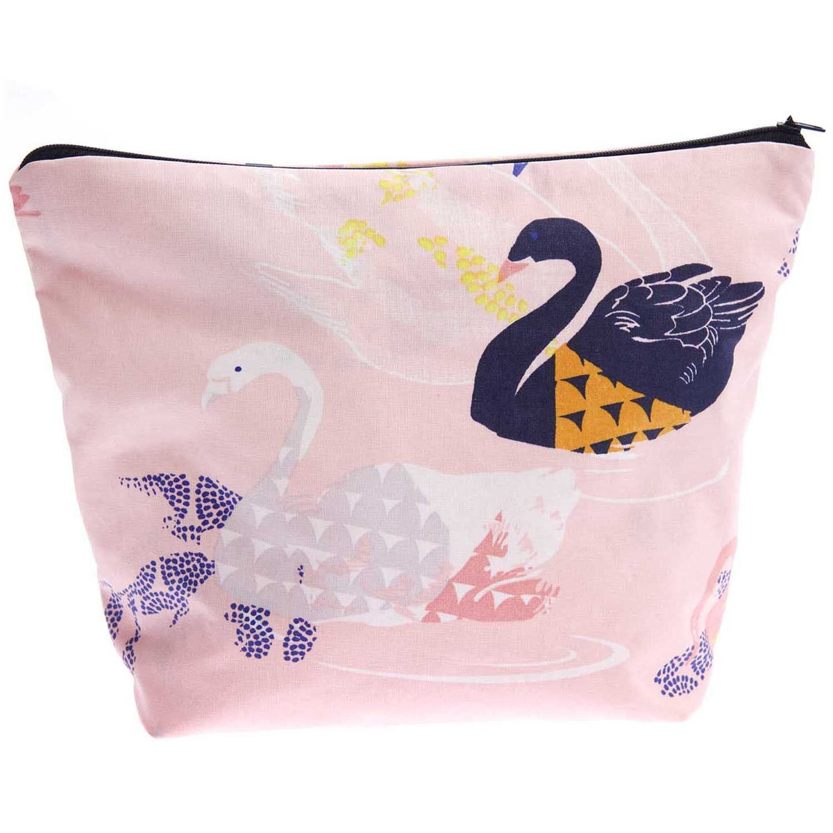 Projecttasje - Okina Hana swan - roze - 28x21x9 cm
