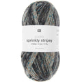 Rico - Socks Sprinkly Stripey 6-ply - clouds