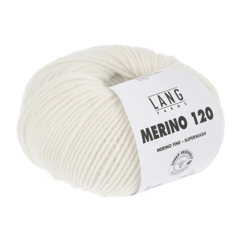Lang Yarns - Merino 120 - off white - 34.0002