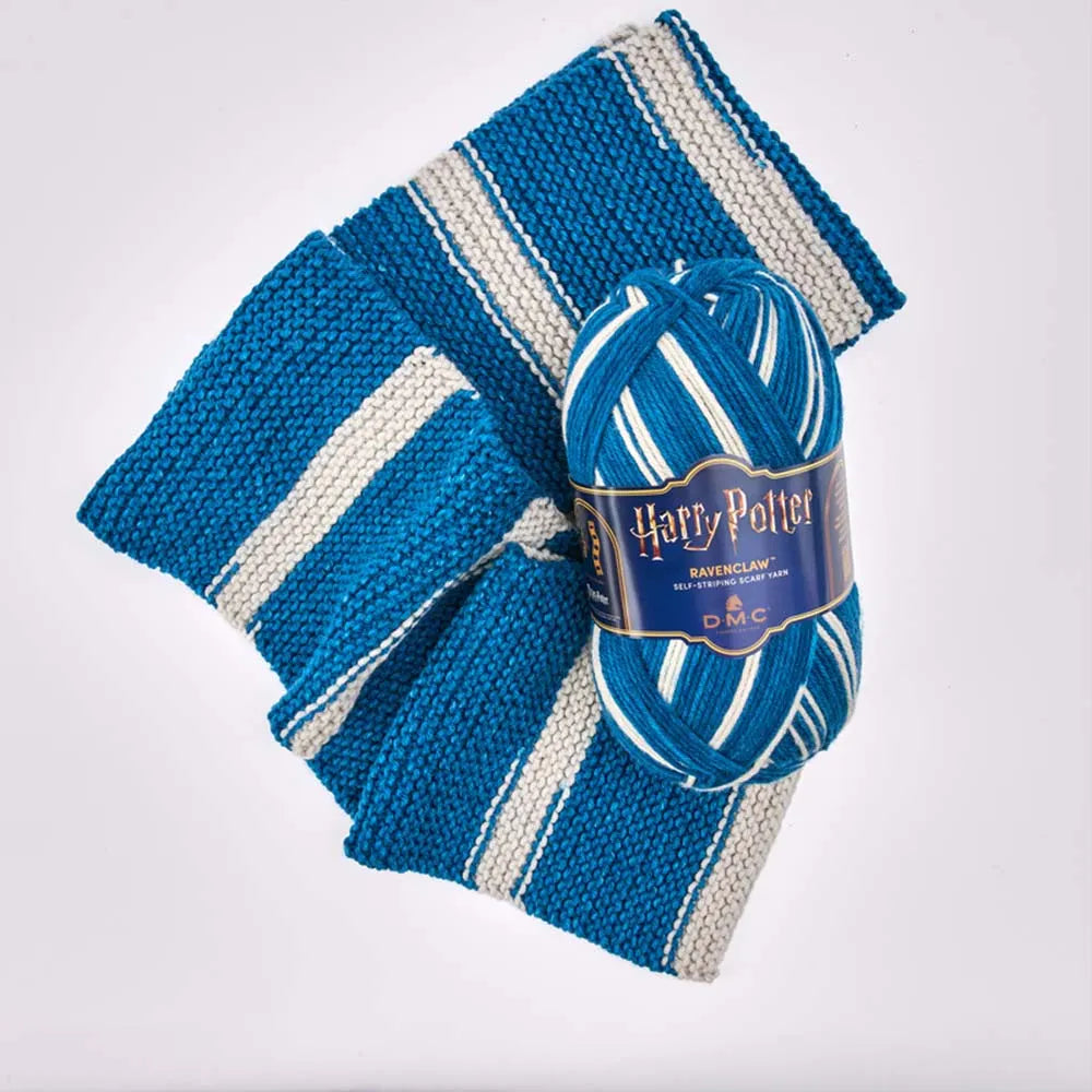 DMC Harry Potter – Hogwarts Sjaalgaren – 300 g  - Ravenclaw 🧶🪄