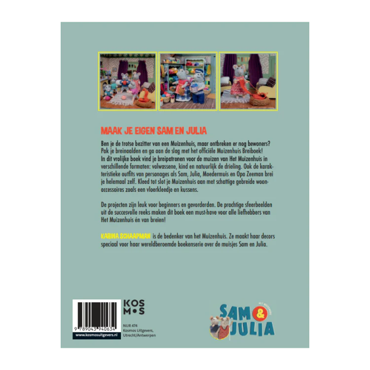 Sam & Julia - Het Muizenhuis - Breiboek