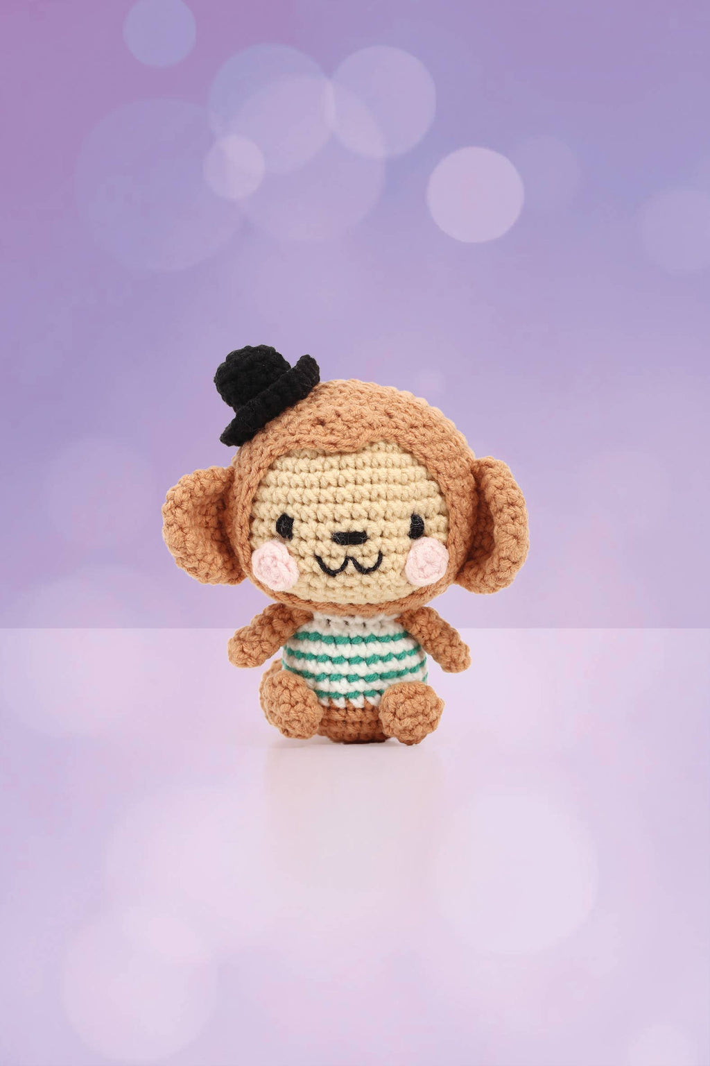 Minigurumi-kit Nori aapje 10 cm