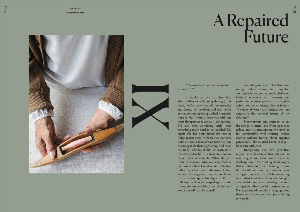 The Art of Knitwear Repair - Engels