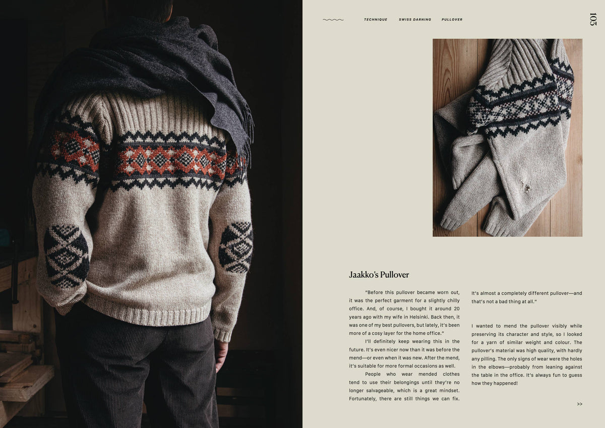 The Art of Knitwear Repair - Engels