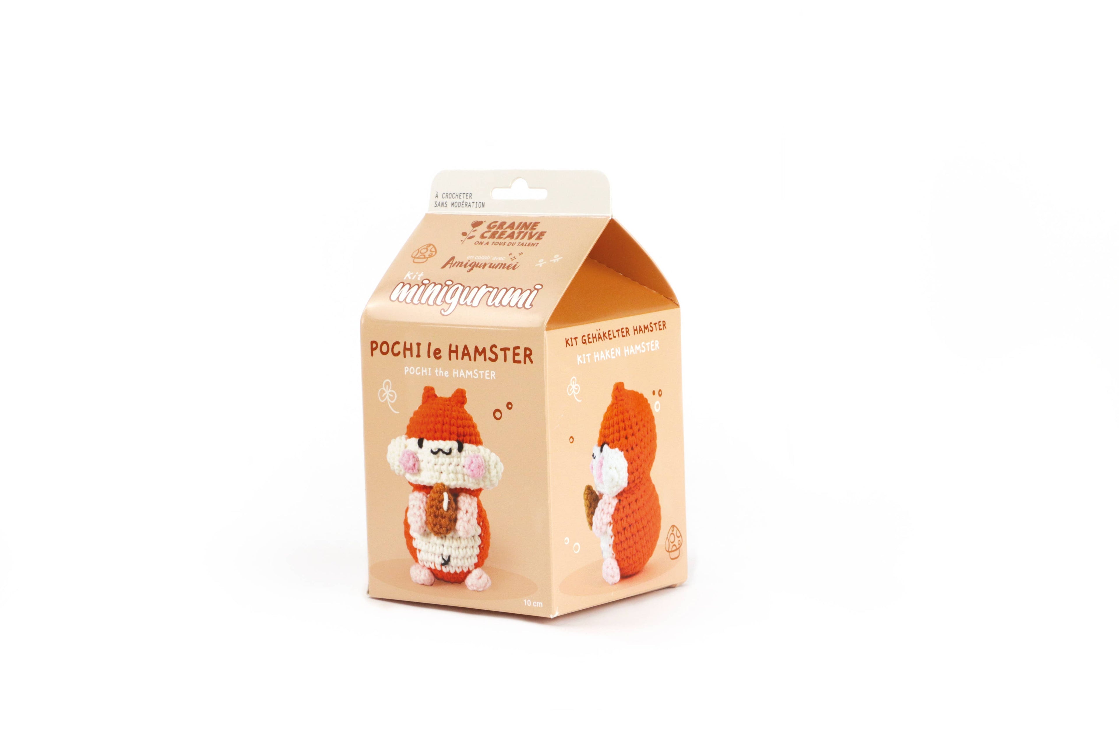 Hamster minigurumi haakpakket