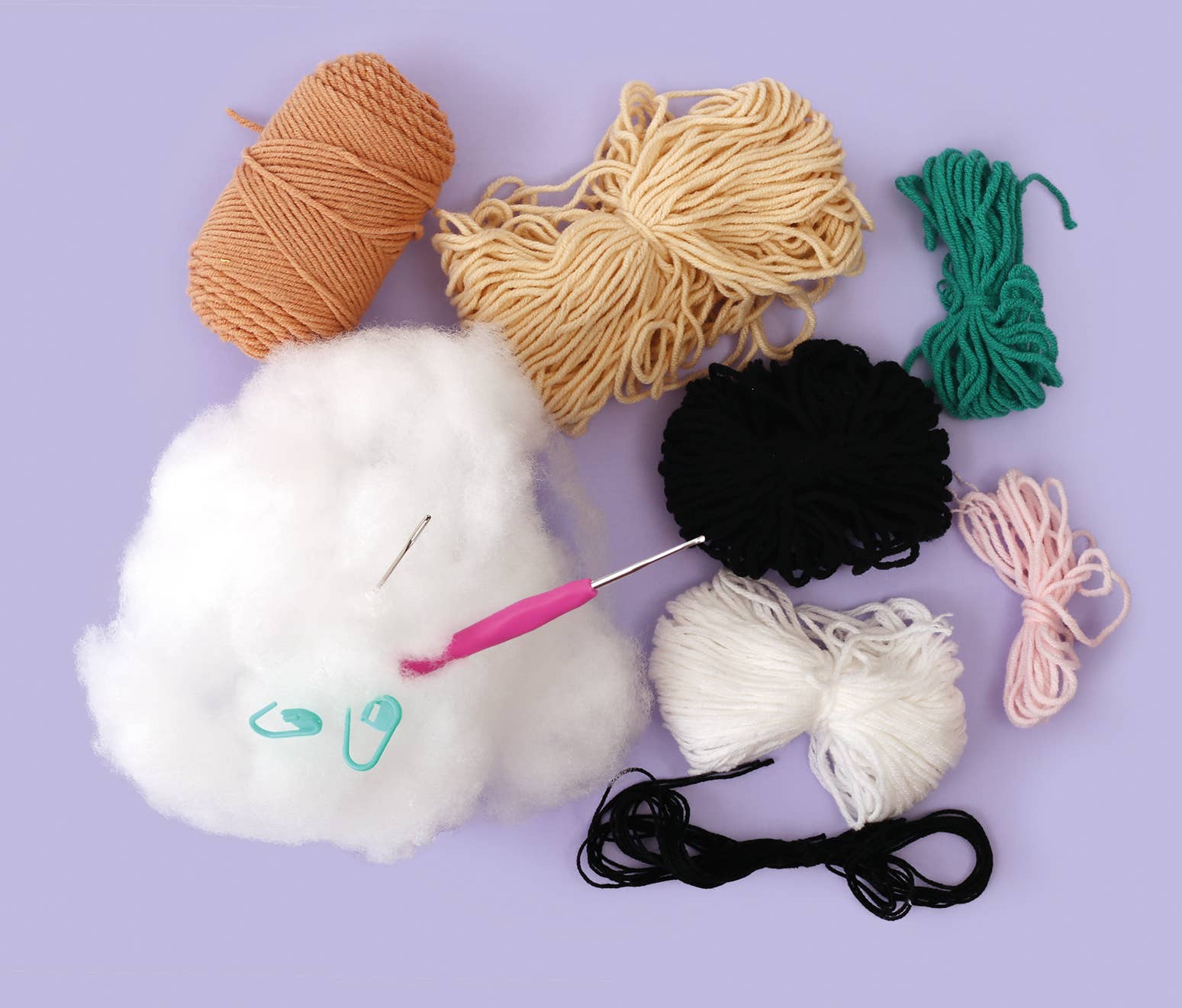 Minigurumi-kit Nori aapje 10 cm