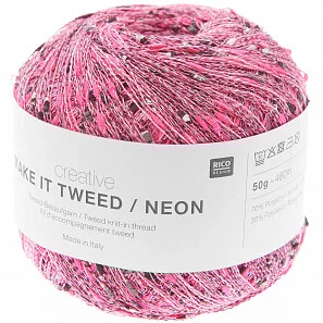 Creative Make It Tweed Neon - fuchsia