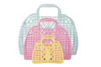 SunJellies - Retro Basket mini / peach