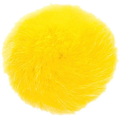 Rico Design - Fake Fur Pompon - M — geel