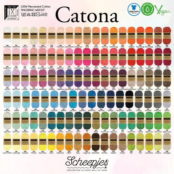 Scheepjes Catona - 238 powder pink