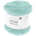 Fashion Cotton Merino Lace solid colors - petrol