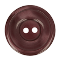 Knop - Bottoni Italiani maat 36 - 22,5mm - bruin/rood - 763
