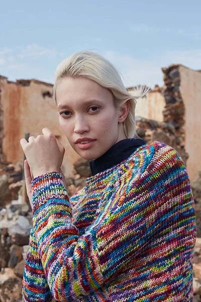 WoolAddicts - MOVE 8-ply - lilac/red/yellow - 1147.0002