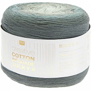 Creative Cotton Dégradé Lucky 8 - klimop
