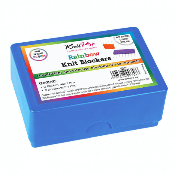 KnitPro knitblockers doosje 20st - regenboog