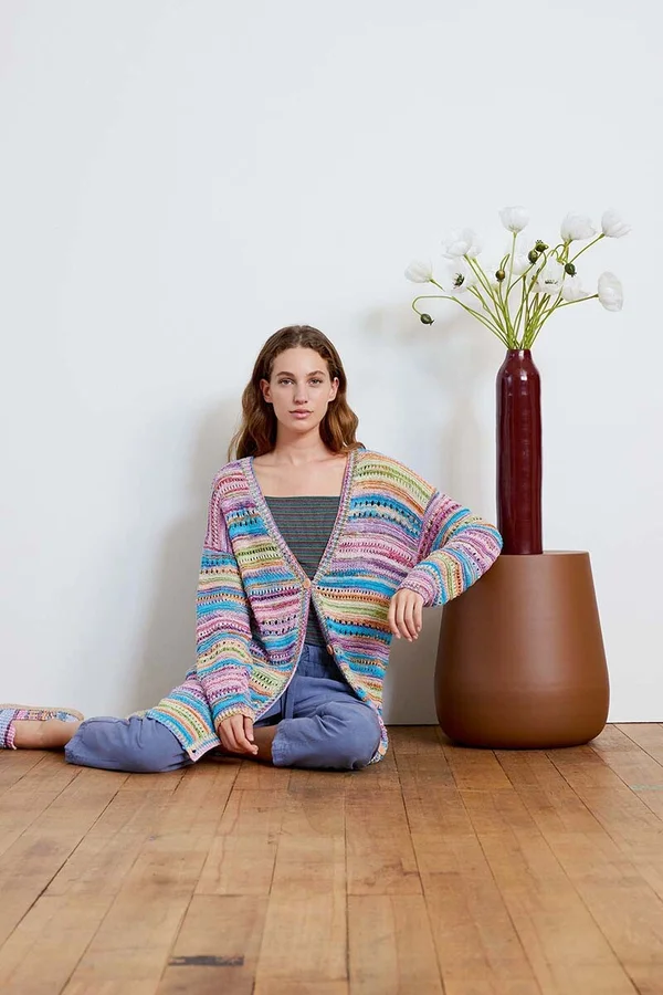 Lang Yarns - FIESTA - hellblauw/roze/groen/oranje -1160.0002