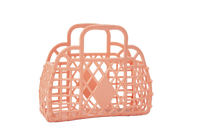 SunJellies - Retro Basket mini / peach