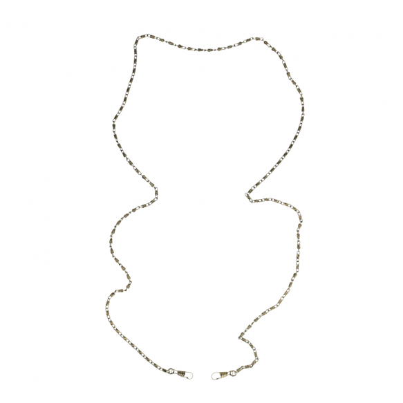 Tasketting 120 cm - goud