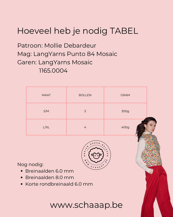 Lang Yarns - Punto 84 Mosaic