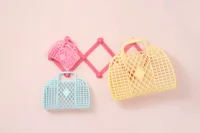 SunJellies - Retro Basket Small / peach