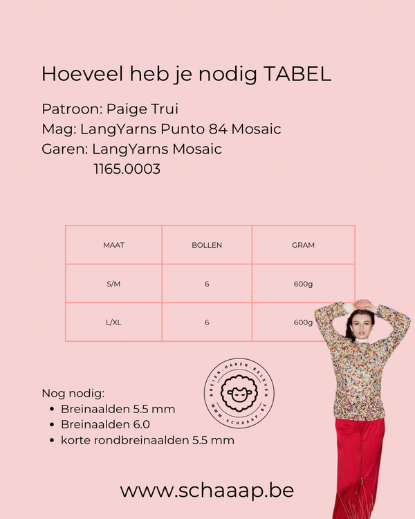 Lang Yarns - Punto 84 Mosaic