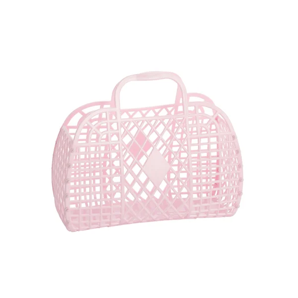 SunJellies - Retro Basket Small / pink