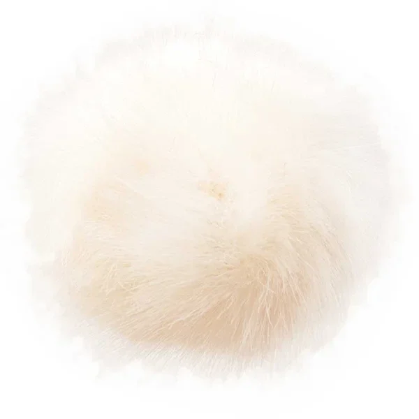 Rico Design - Fake Fur Pompon - M — nude