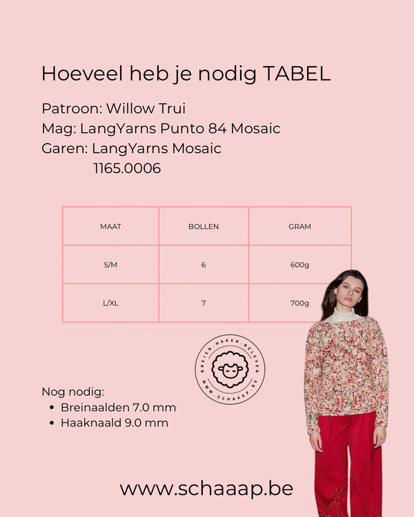 Lang Yarns - Punto 84 Mosaic