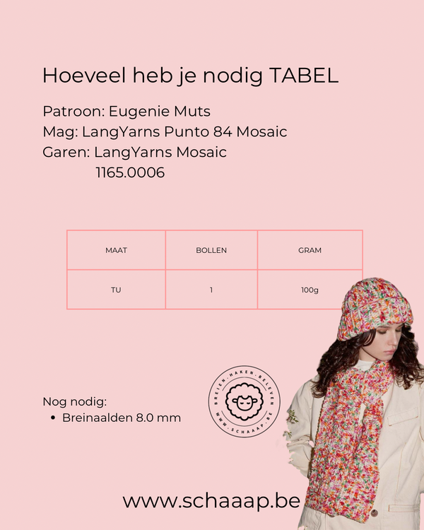 Lang Yarns - Punto 84 Mosaic