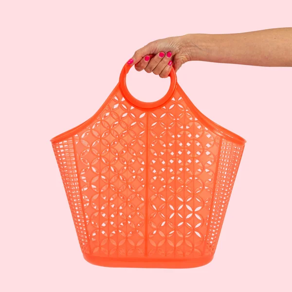 SunJellies - Atomic Tote / neon oranje