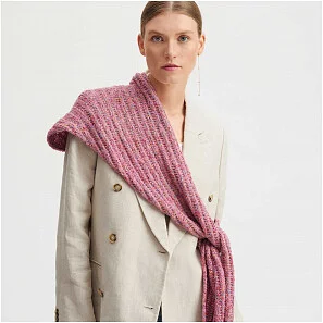 Fashion Fun Alpaca Cotton Blend aran - pink