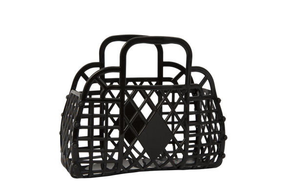 SunJellies - Retro Basket mini / black