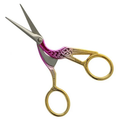 Borduurschaar ooievaar 11,5 cm