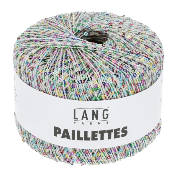Lang Yarns - PAILLETTES - white/multicolor - 39.0101