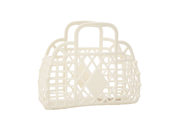 SunJellies - Retro Basket mini / cream