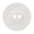 Knop - Bottoni Italiani maat 36 - 22,5mm - wit - 009