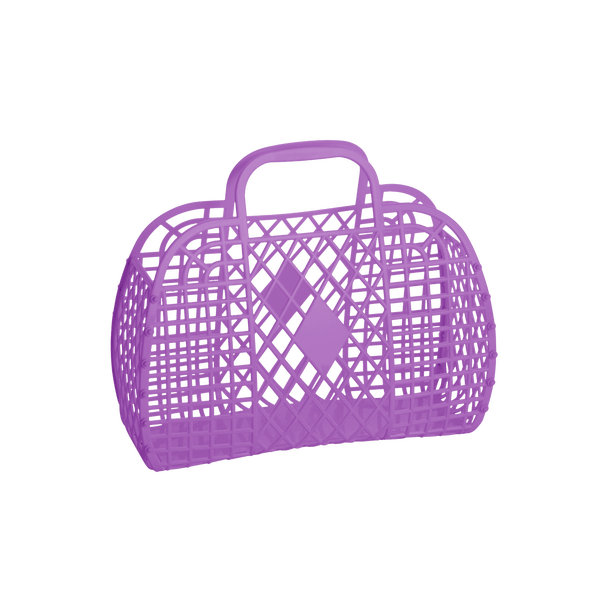 SunJellies - Retro Basket Small / purple