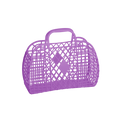 SunJellies - Retro Basket Small / purple