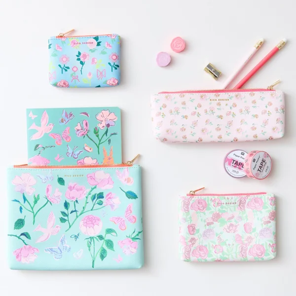 Etui Paper Poetry - La Vie En Rose - XS