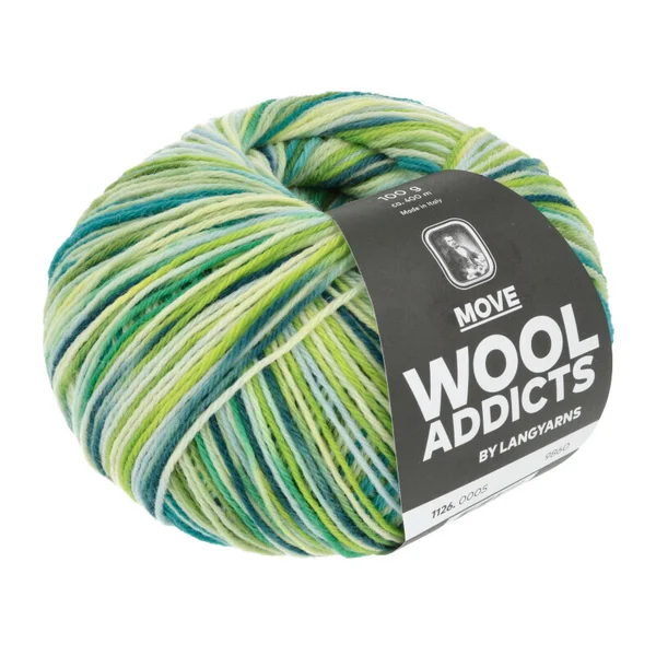 WoolAddicts - MOVE - blue/lime/atlantique - 1126.0005