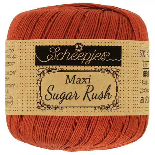 Scheepjes Maxi Sugar Rush - rust - 388