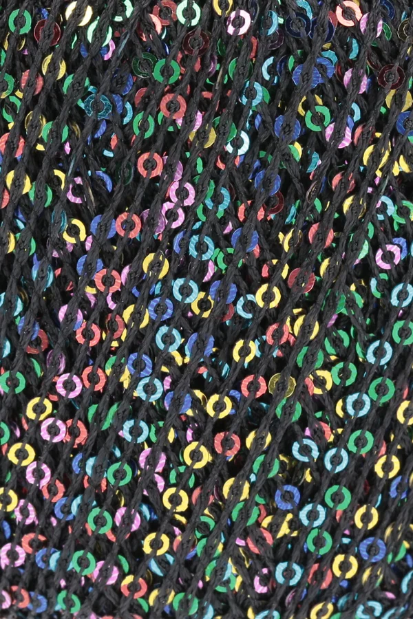 Lang Yarns - PAILLETTES - black/multicolor - 39.0104