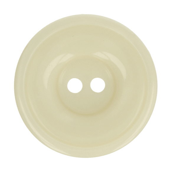 Knop - Bottoni Italiani maat 36 - 22,5mm - creme - 089